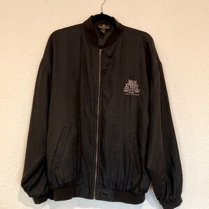 Vtg Las Vegas‎ SILK bomber